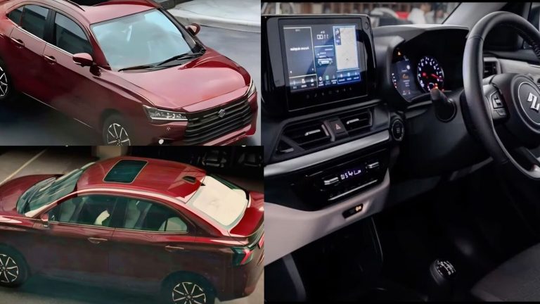 LEAKED! New-gen Maruti Suzuki Dzire interior and exterior